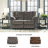 Upholstered Reclining Loveseat -1435668310-1399621362