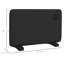 Corra 1200W Electric Panel Heater Freestanding or Wall Mounted, Black
