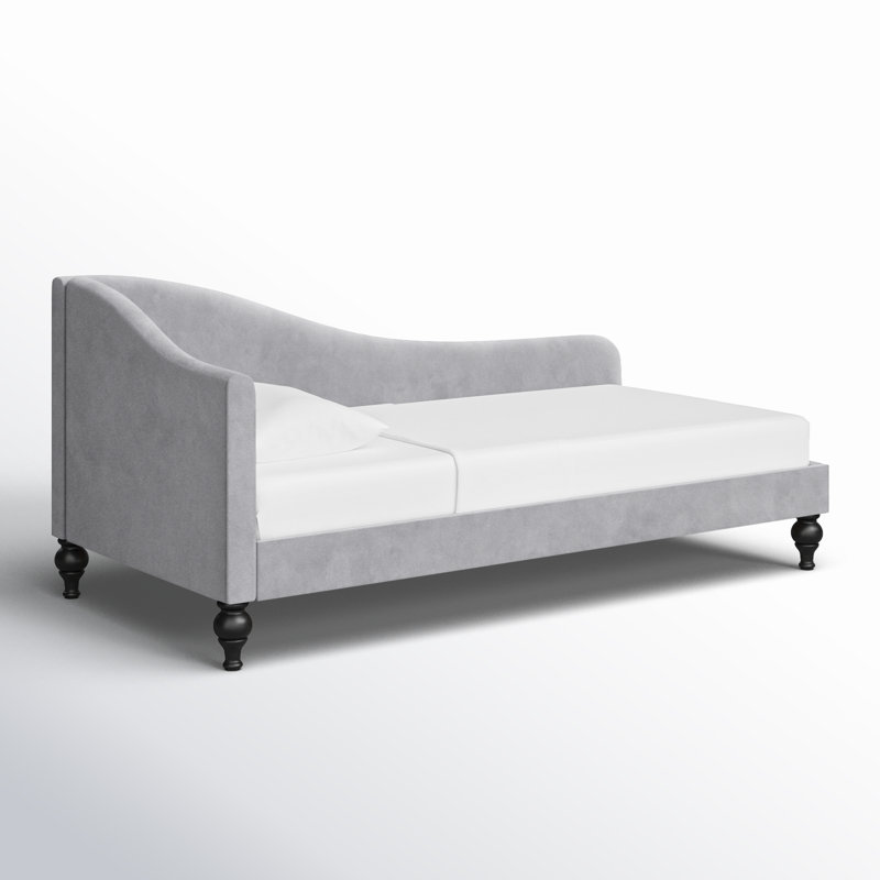 Attalie Upholstered Daybed, Gray