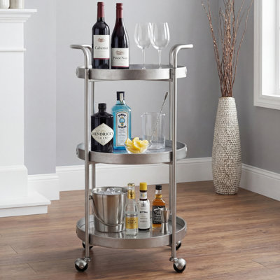 Metal Bar Cart