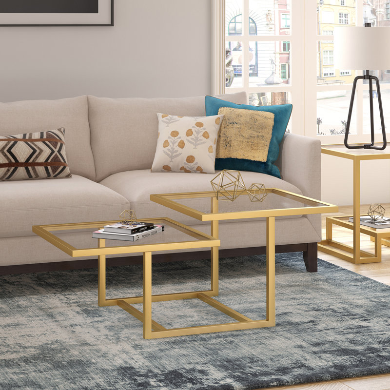 Frame Coffee Table, Gold