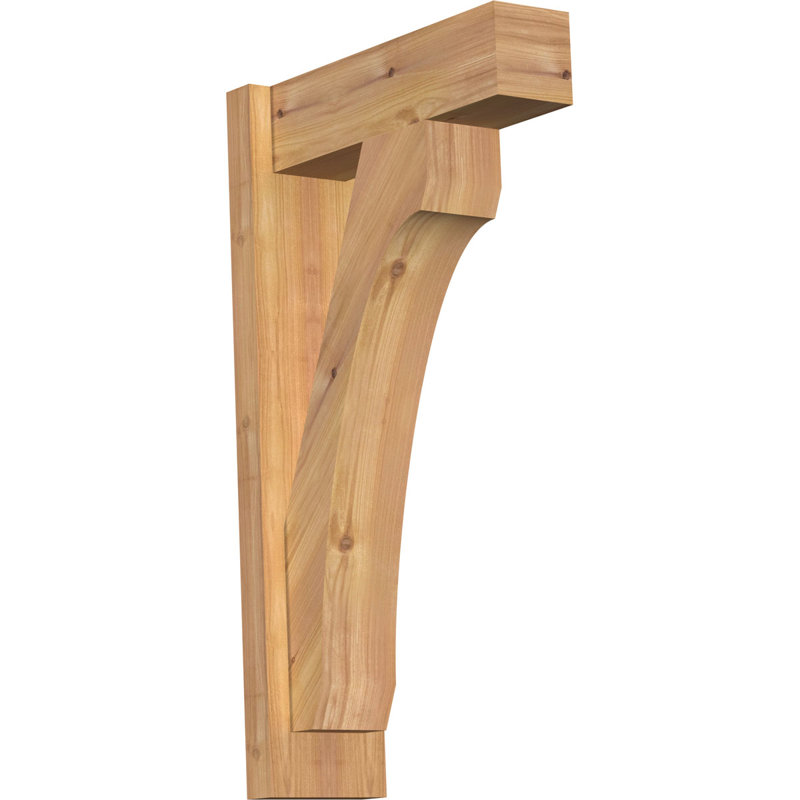 Legacy Block Perspector, P 16 po x H 28 po, Cèdre rouge de l'Ouest de 8 po (sciage brut)