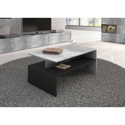 Mel Sled Coffee Table with Storage