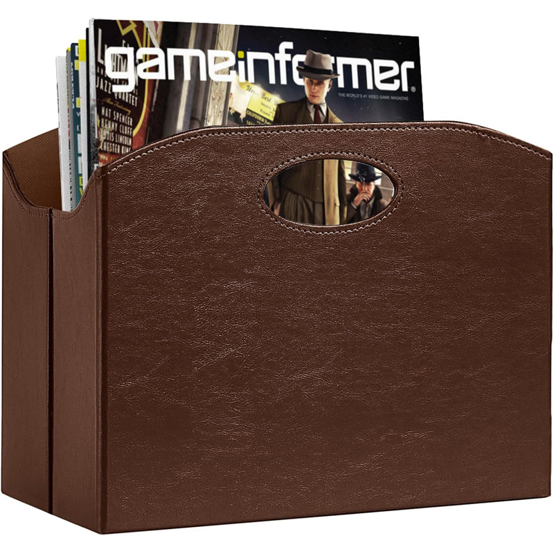 Porte-revues de sol pliable pour porte-revues