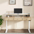 2-Piece Home Office Set – 47.2"W Electric Standing Desk, Rolling Storage Cabinet With 3 Drawers And Door