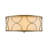 Farmhouse 3-Light Fabric Flush Mount Ceiling Light