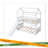 Twin Over Twin Bunk Bed With Slide, House Bed With Slide, White