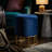 Velvet Ottoman