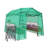 11x8.5x8 ft. Portable Walk-In Garden Greenhouse with Adjustable Height Steel Frame, Zipper Door & Ventilated Windows – Durable PE Outdoor Greenhouse-119323383-107621725
