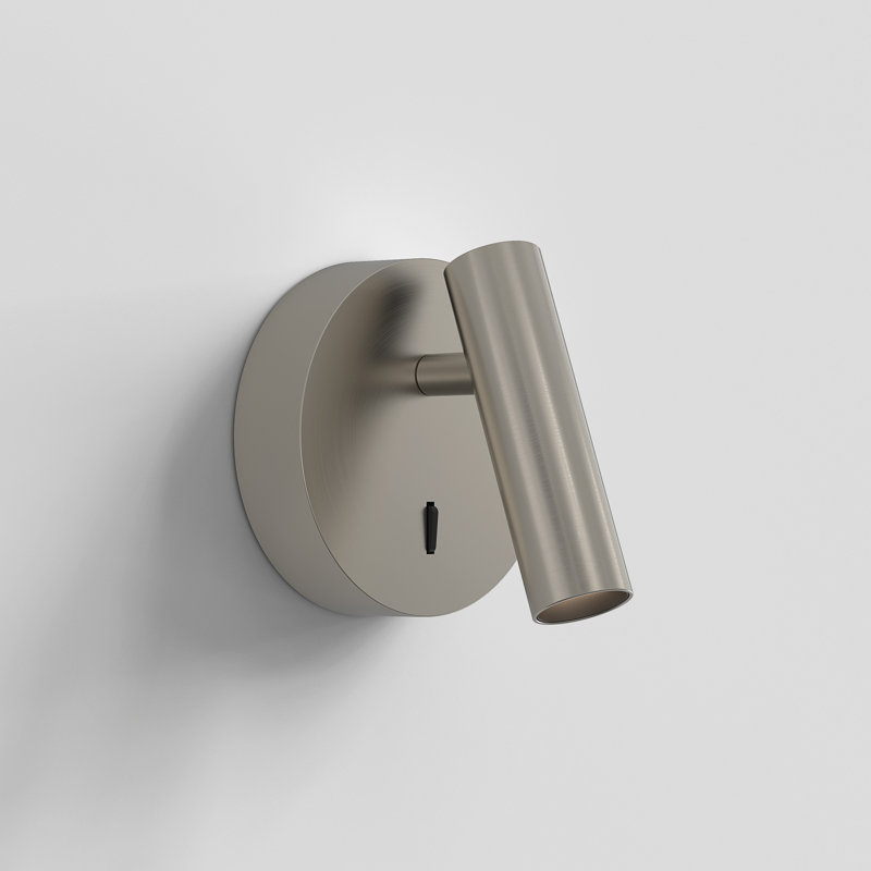 Enna 1 - Light LED Spotlight, Matt Nickel