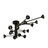 15 - Light Sputnik Modern Linear Chandelier