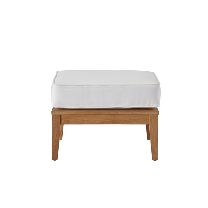 Chesapeake Outdoor Teak Ottoman