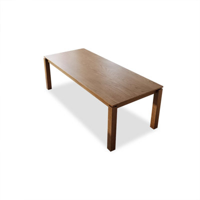 Coffee Rectangular Solid Dining Table For Dining Room/Kitchen