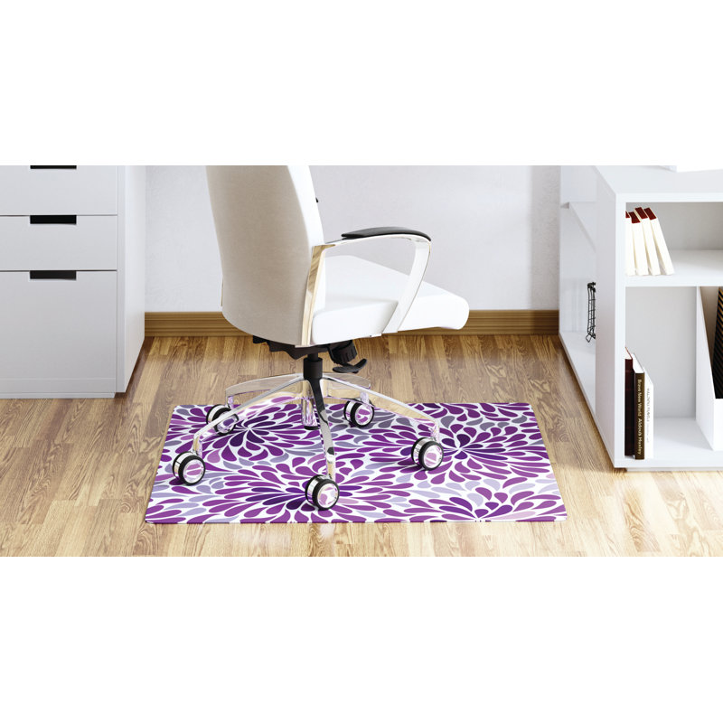 Tapis de chaise rectangulaire