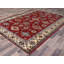 Tapis oriental rouge en laine noué à la main 6 pi 0 po x 8 pi 8 po - MOA10286560