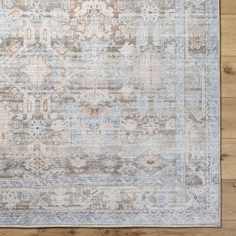 Rixt Oriental Indoor Rug, Rectangle 9'1" x 12'