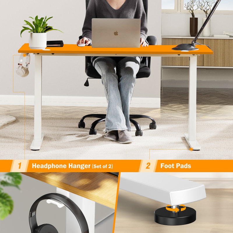 Koree Adjustable Height Standing Desk for Home Office