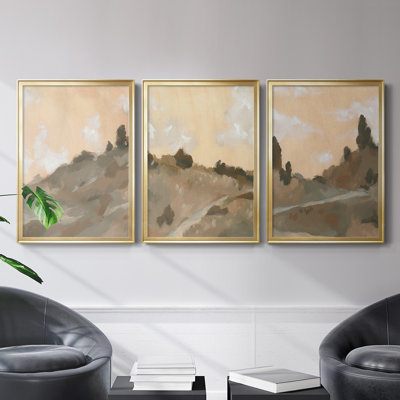 Toile encadrée haut de gamme Hillside