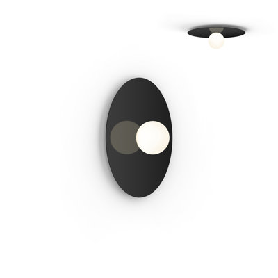 Bola Disc Single Light Flush Mount