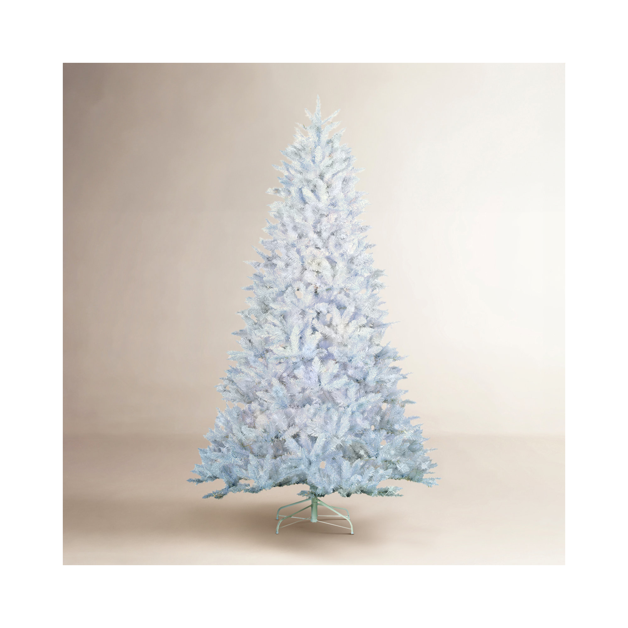 90' Lighted Artificial Pine Christmas Tree