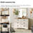 Laziza 47.2" W 6-Drawer Soft Close Double Dresser -1258022588