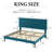 Dunphy Upholstered Platform Bed with Adjustable Headboard-921796335-915388890