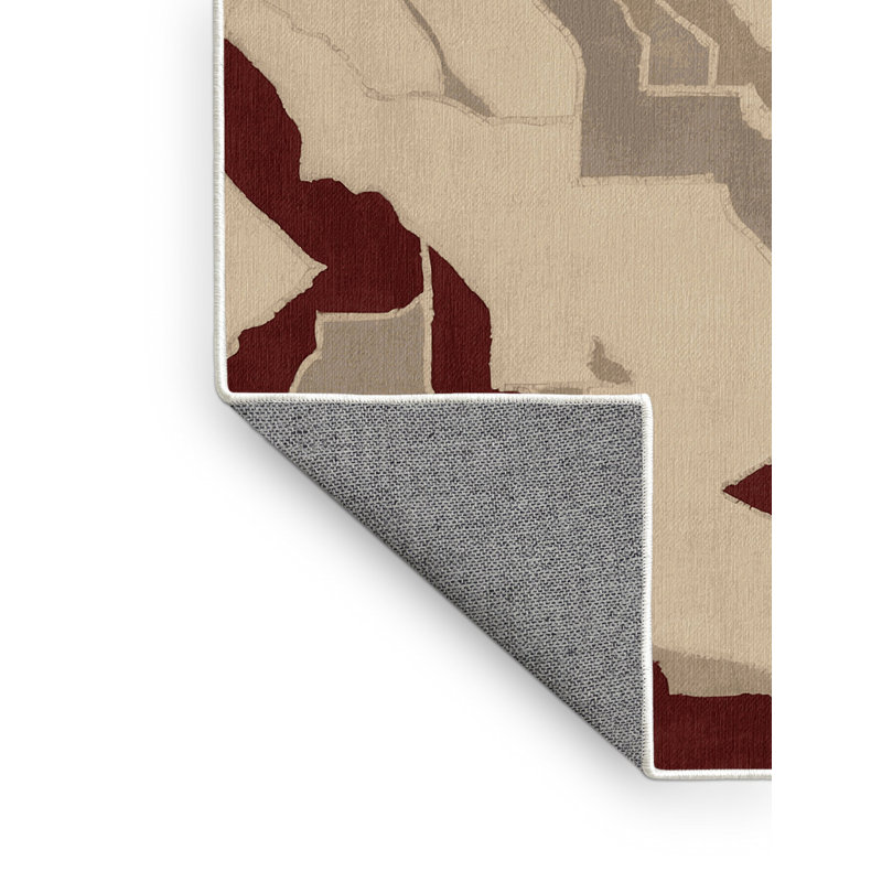 Curved Precision Rug, Round 6'