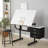 45.67'' x 23.6'' with Sewing Machine Platform