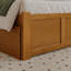 Lit plateforme en bois massif avec pied de lit et tiroirs de rangement Nantucket-96140425-96140420