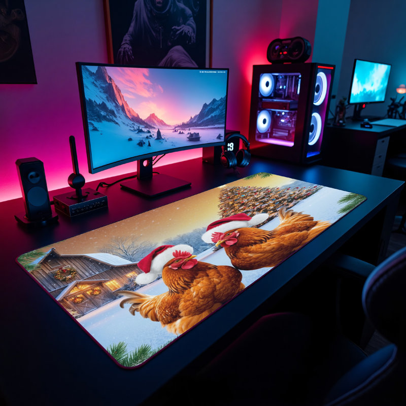 Polyester Desk Pad, 23.6x13.8