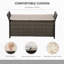 Banc de rangement Outsunny