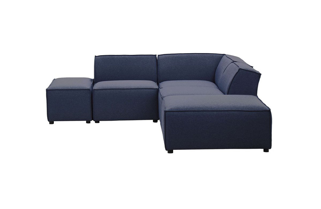 Avilee 5 Seater Fabric Corner Sofa