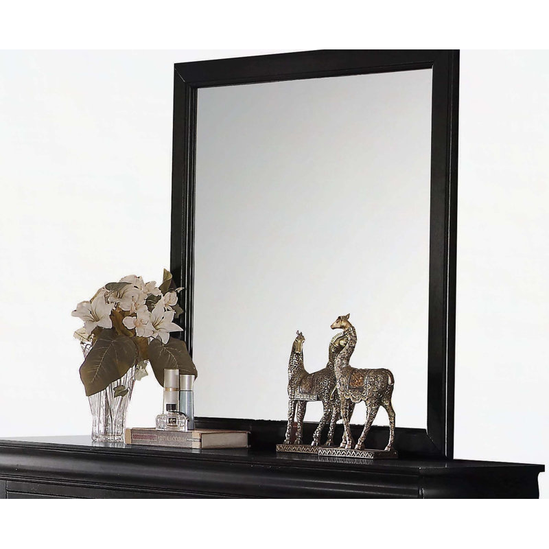 Miroir Ireland, 35 po x 39 po, Gris, Rectangulaire