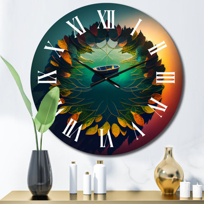 Horloge murale Arial View