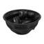 Bol en grès noir Arleta - Accessoire de vaisselle élégant pour la maison - 15 po x 15 po x 7 po