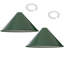 14.3cm H Metal Cone Lamp Shade ( Screw On )-331380794