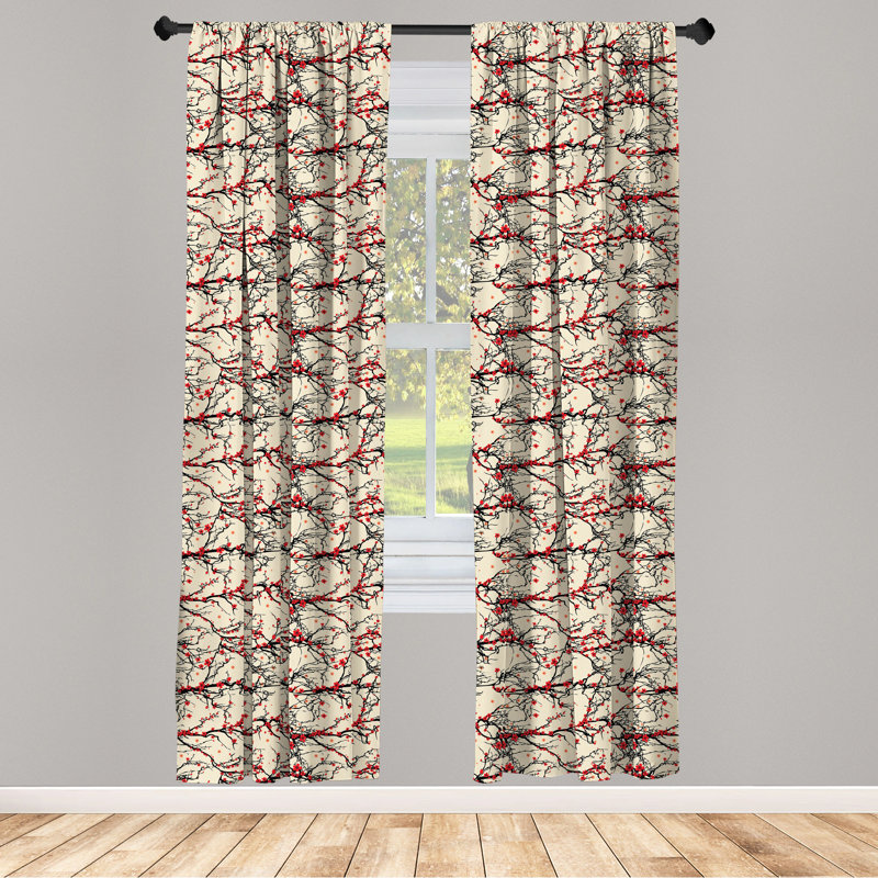 Semi-Sheer Rod Pocket Sliding Panel, 28" x 63"