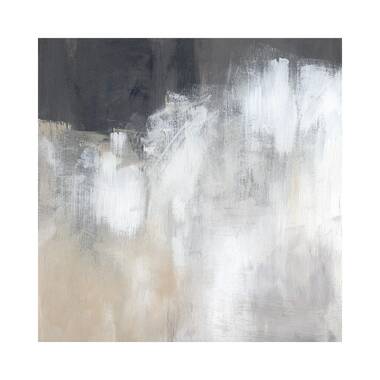 Neutral Abstract II On Canvas by Jennifer Paxton Parker Painting