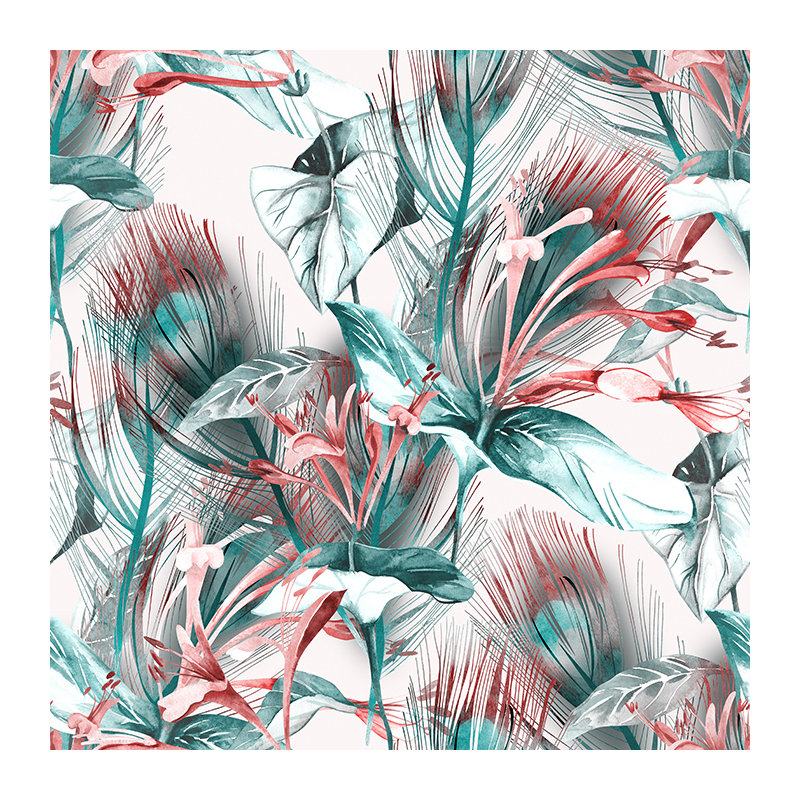 Breilynn 2.5m x 2.5m Matte Mural, 250 x 250cm