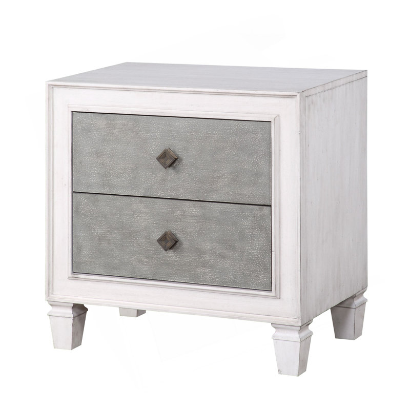 Table de chevet moderne 2 tiroirs
