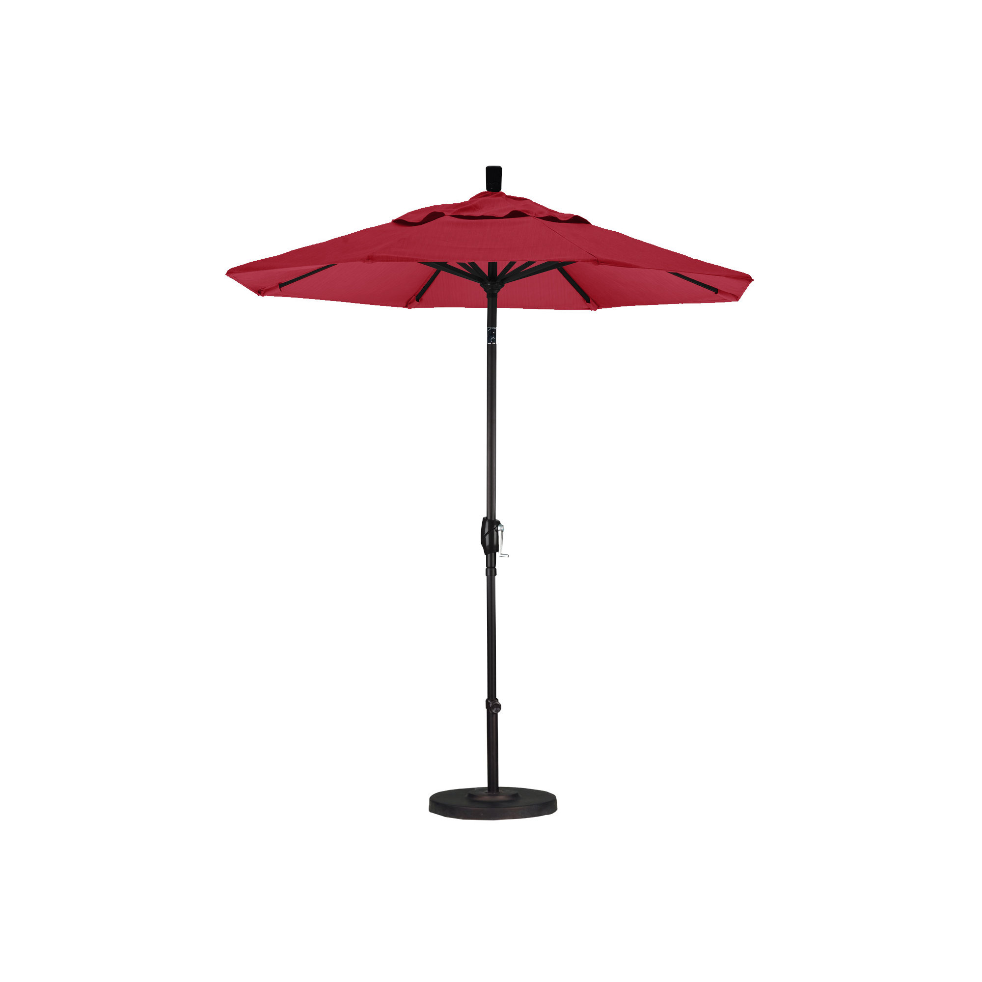 90'' Outdoor Umbrella, Red - Pacifica