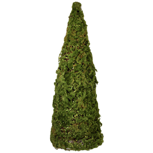 Primrue Roanoke 24'' Faux Moss Topiary | Wayfair