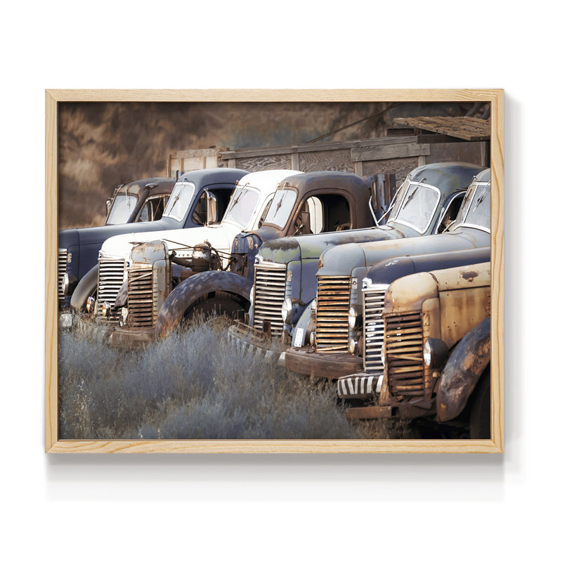 Oldies But Goodies - Reproduction encadrée - Restickable, H 8 po x l 10 po, Naturel