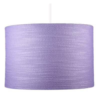 20 cm H Drum Fabric Lamp Shade ( Slip-On )