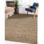 Tapis olive noué à la main 6 pi 7 po x 9 pi 9 po Tanger