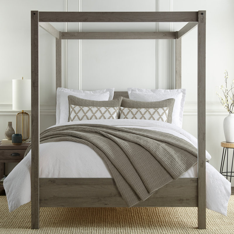 Matelasse Bright White Full/Queen Duvet Set