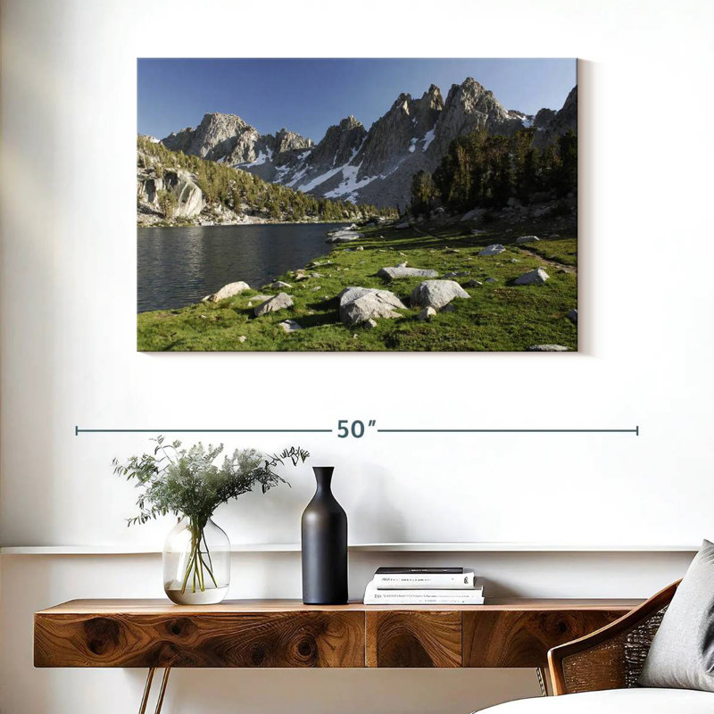 Alvord, lac alpin, Sierra Nevada, H 26 po x l 39 po