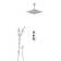 Liverpool Ceiling Mount Thermostatic Rainfall Shower System Luxury Modern Design