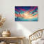 Art mural sur toile Gallery Wrap pour le salon, la chambre à coucher, le bureau ou le vestibule - Décoration murale décorative avec ciel abstrait-129296086-129296082