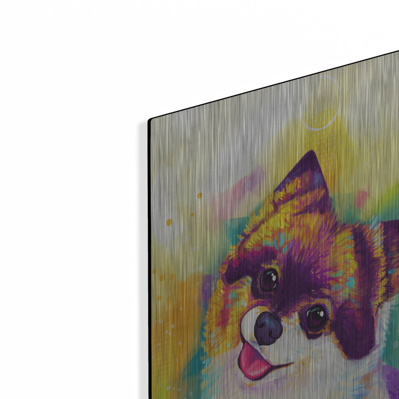 "Pop Art Pomeranian 2" par Furbaby Affiliates, H 24 po x l 16 po